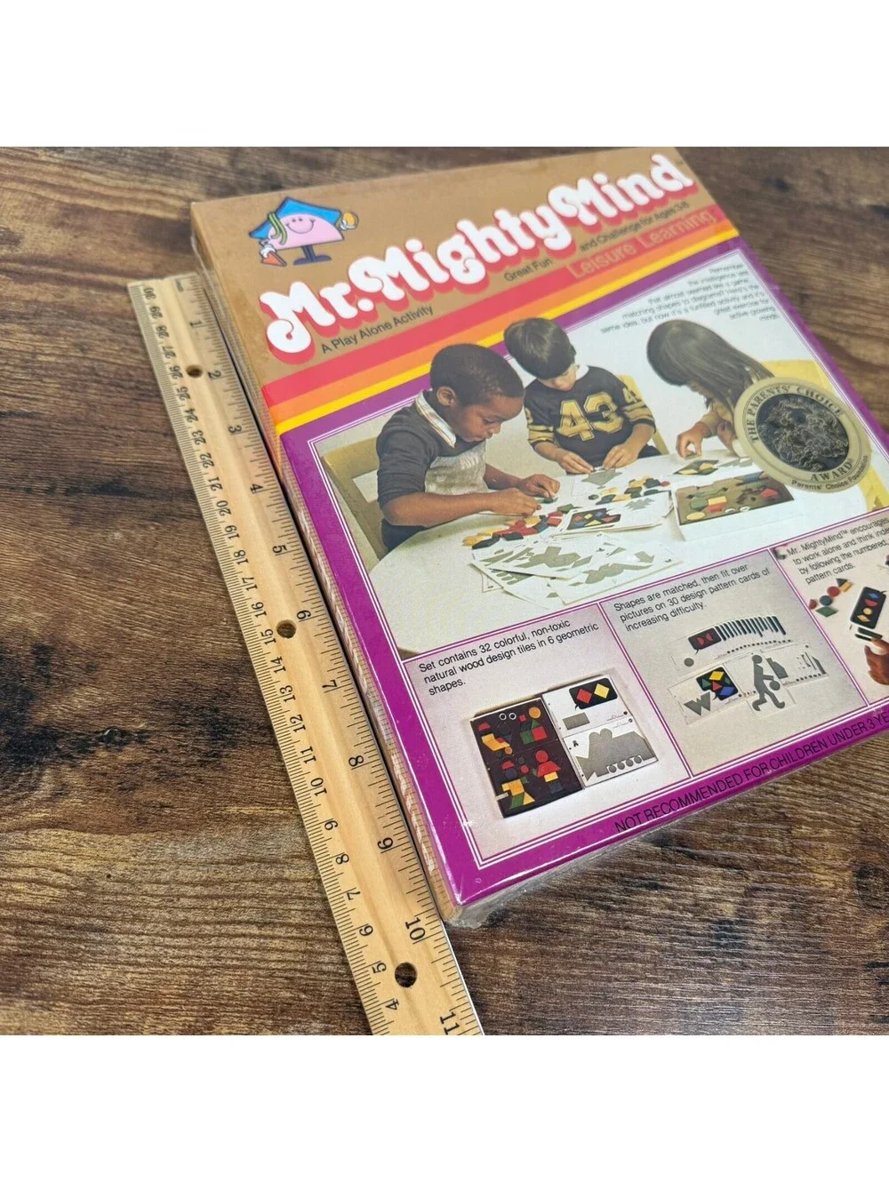 Vintage 1981 Mr. MightyMind Sealed Leisure Learning Play Alone Activity NEW